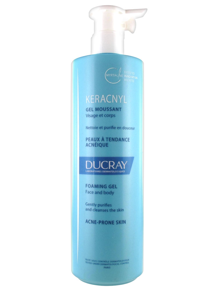 Ducray Keracnyl Face and Body Foaming Gel 400ml