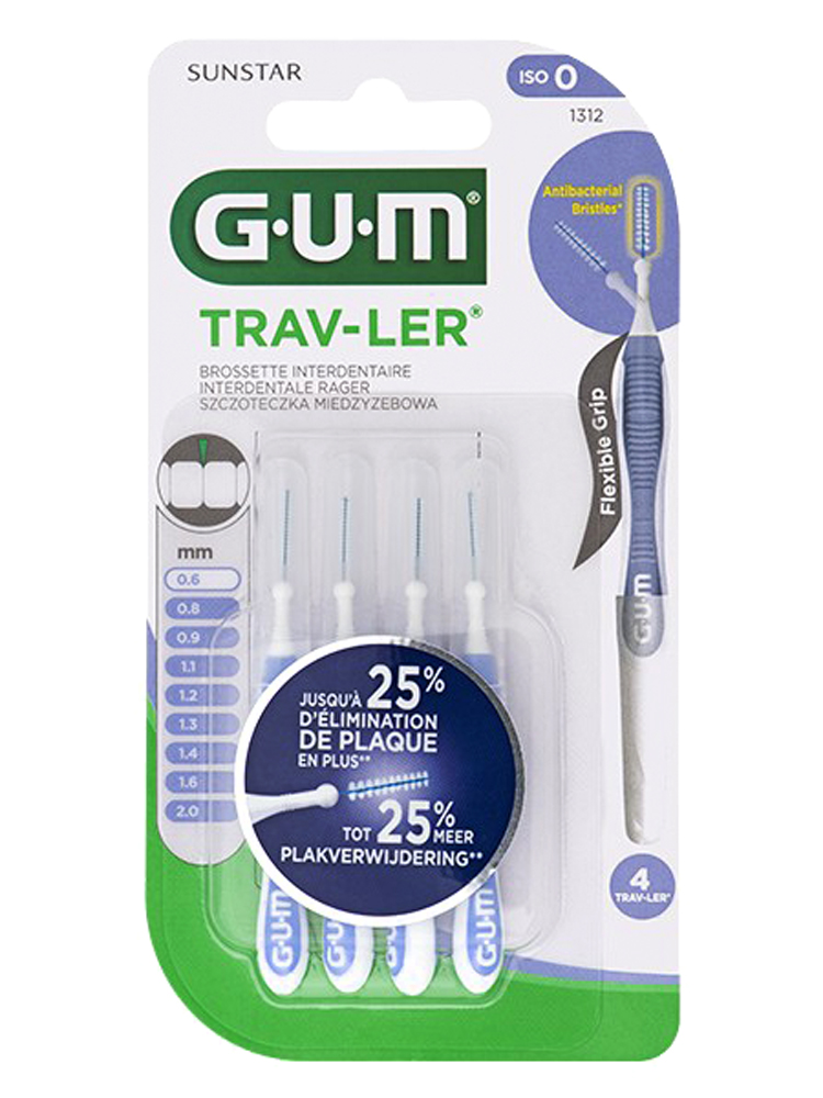 0.6 mm interdental brushes