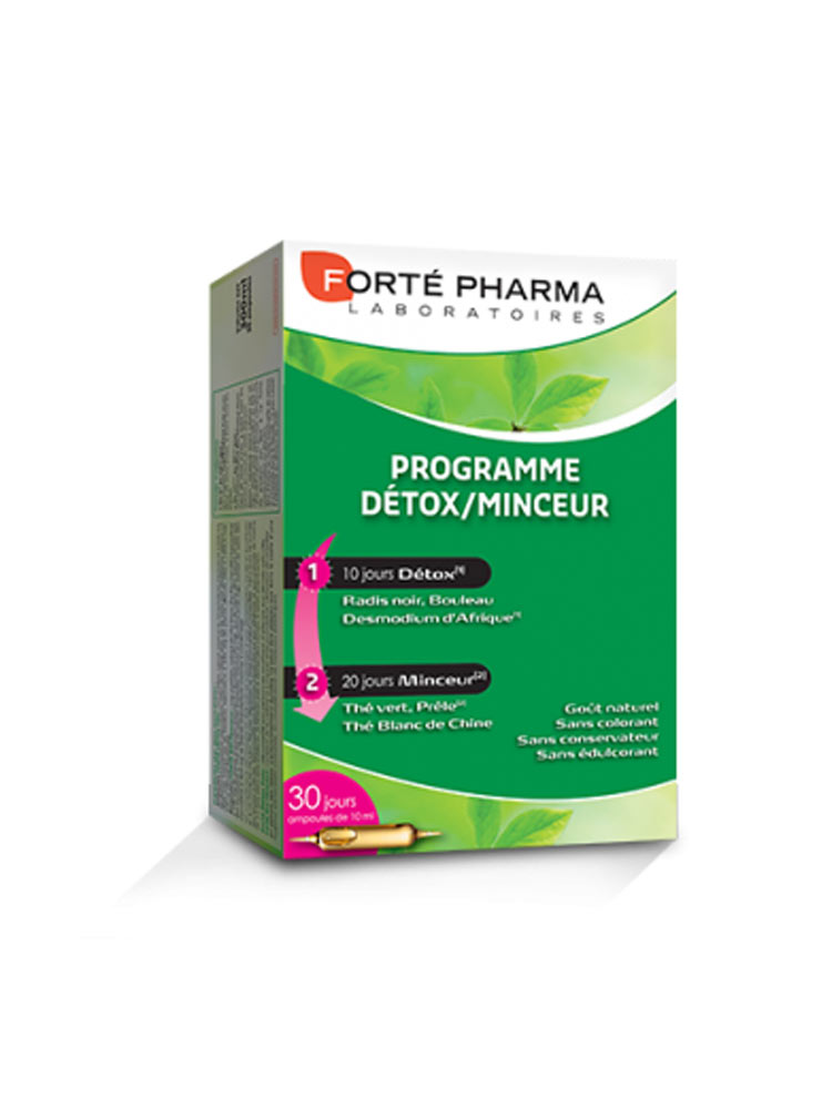 Forté Pharma Detox Slimness Program 30 Phials | Buy at Low Forté Pharma Detox Slimness Program 30 Phials | Buy at Low