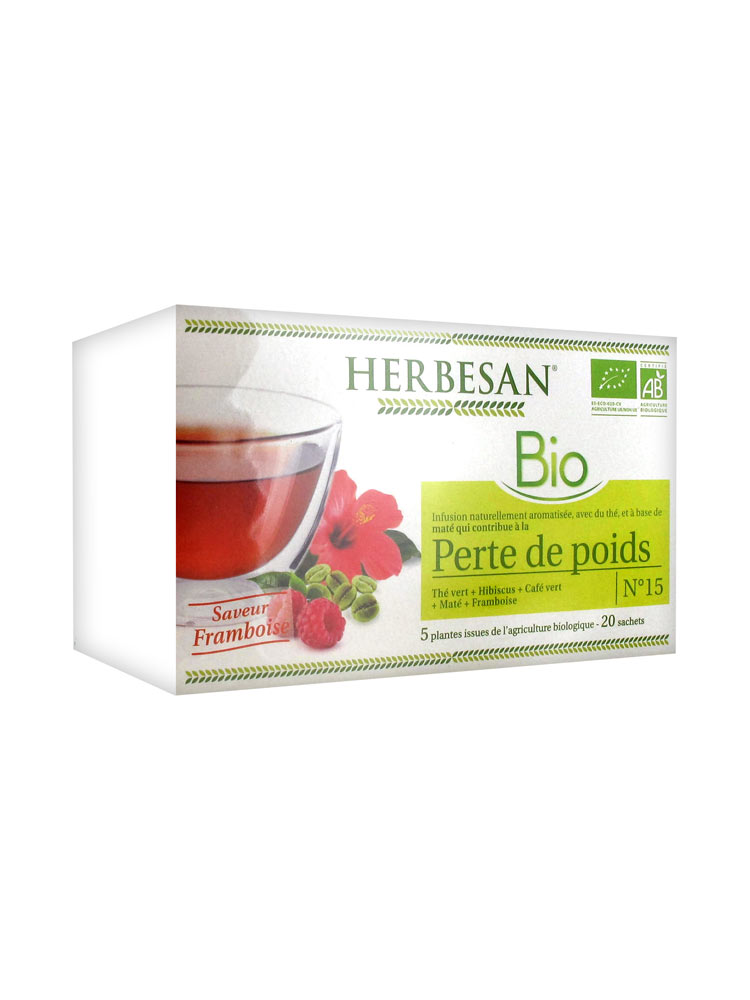 Herbesan Bio Perte de Poids 20 Sachets - Acheter à prix Herbesan Bio Perte de Poids 20 Sachets - Acheter à prix