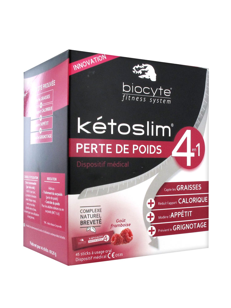 Biocyte Kétoslim Perte de Poids 4 en 1 45 Sticks Biocyte Kétoslim Perte de Poids 4 en 1 45 Sticks