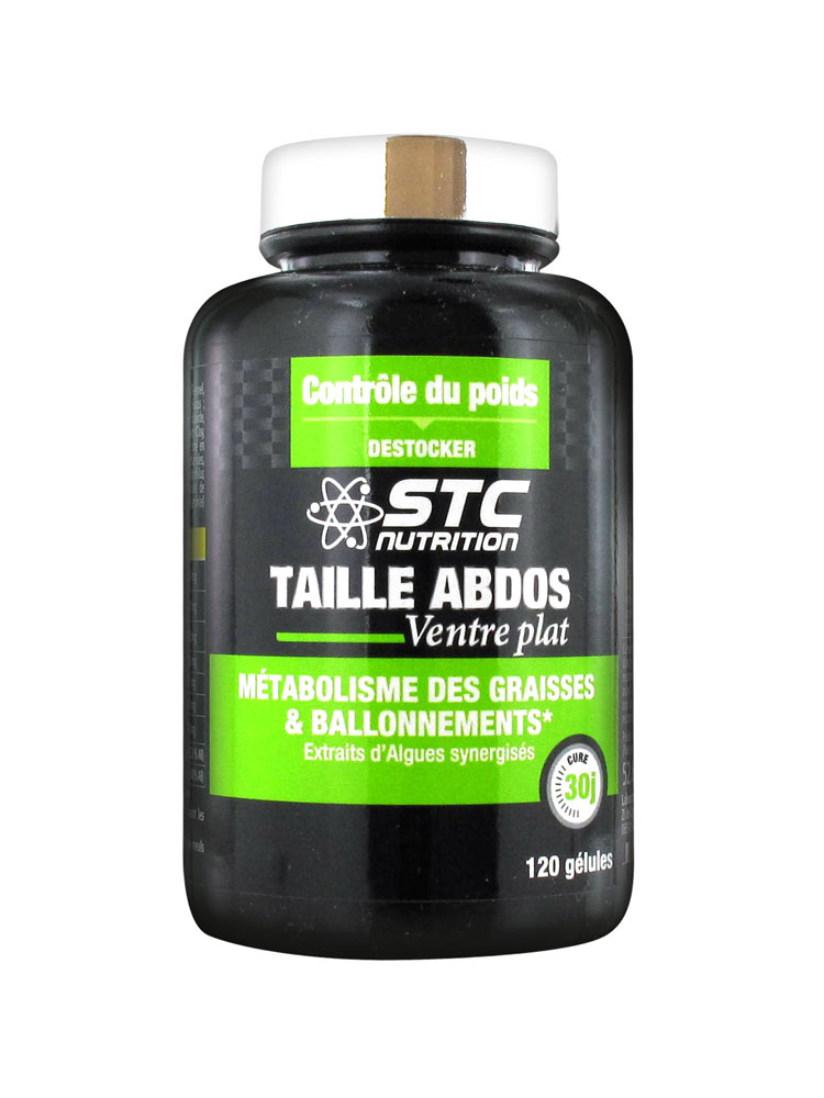 STC Nutrition Taille Abdos Ventre Plat 120 Gélules STC Nutrition Taille Abdos Ventre Plat 120 Gélules