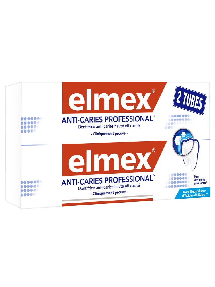 Elmex AntiDecays Professional Toothpaste 2 x 75ml Elmex AntiDecays Professional Toothpaste 2 x 75ml