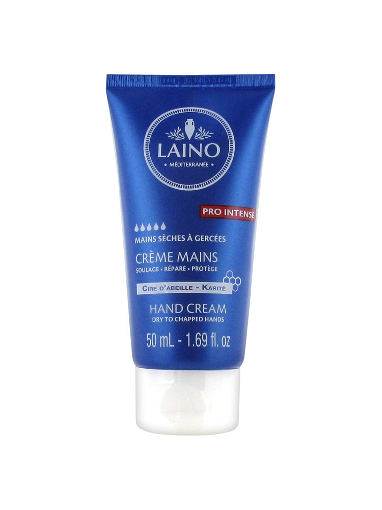 Купить синий крем. Крем для рук с пчелиным воском Laino. Laino крем mains Pro intense. Лэно крем для рук. Лайно крем hand Cream.