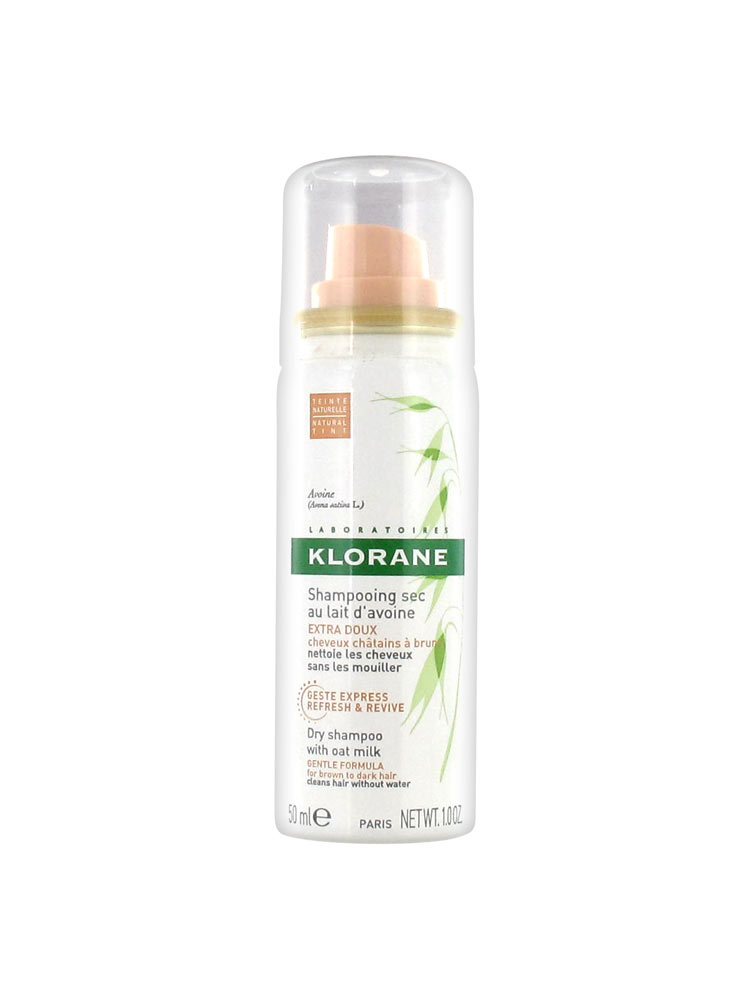 Klorane Gentle Dry Shampoo with Oat Milk Powder Spray 50ml Type