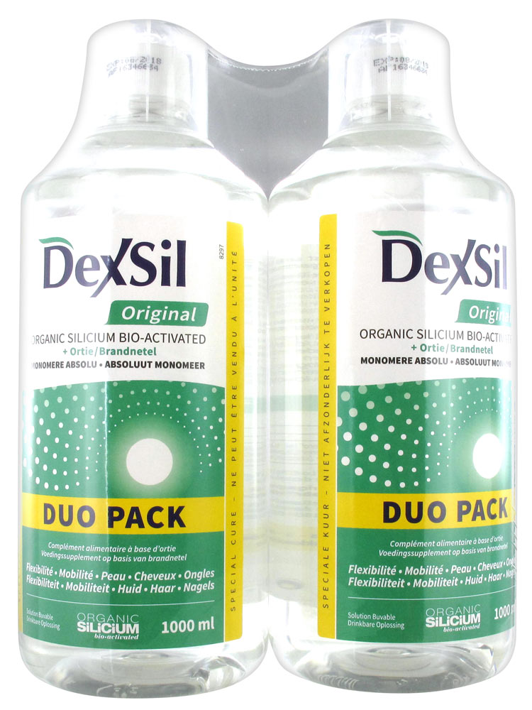 Dexsil Original Drinkable Solution Organic Silicon 2 x 1L