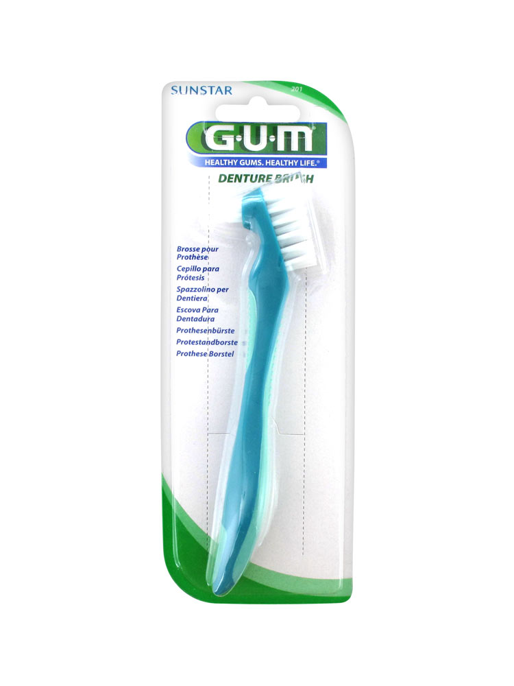 GUM Denture Brush 201