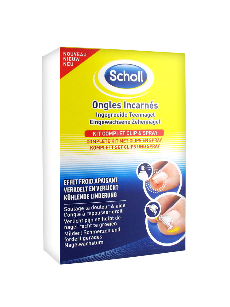 Scholl Pharma Ingrown Nails Clip & Spray Complete Kit