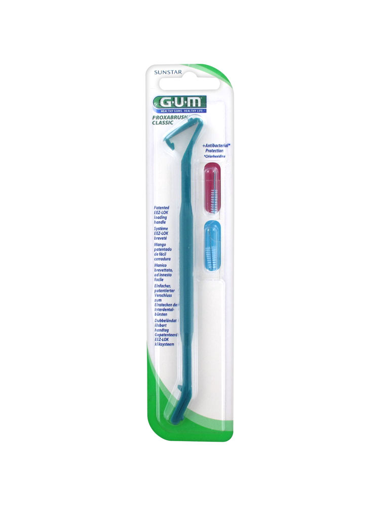 GUM Proxabrush Classic Interdental Handle - Colour: Green