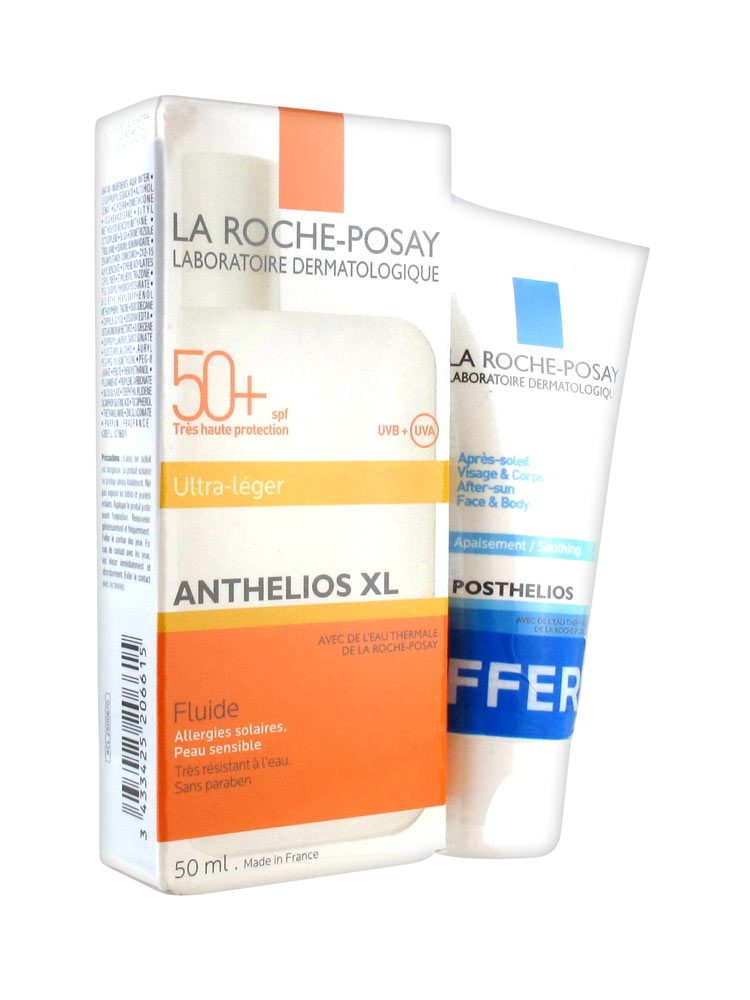 La Roche Posay Anthelios Xl Ultra Light Fluid Spf 50 50ml Posthelios After Sun Hydrating 40ml