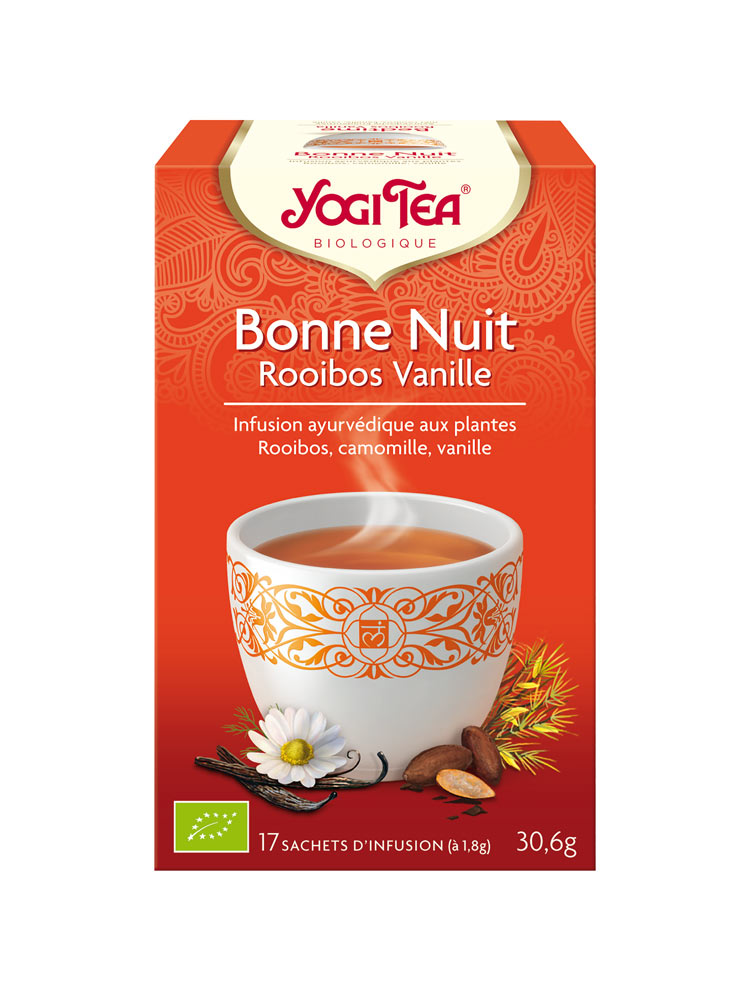 YOGI TEA BONNE NUIT ROOBOS VANILLE 17X2G