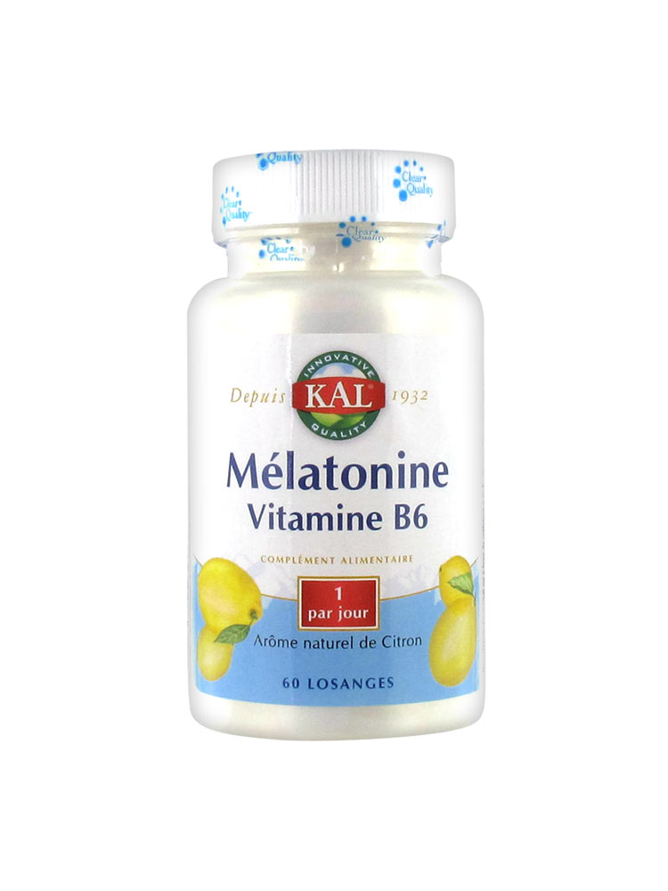 Kal Melatonin Vitamin B6 60 Lozenges