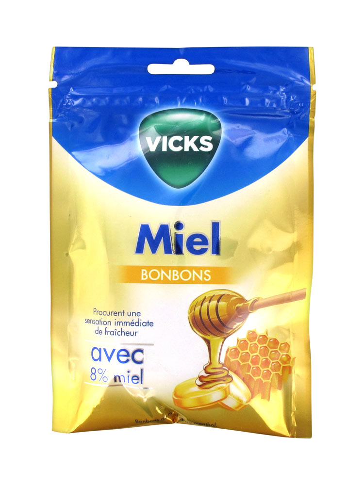 Vicks Caramelos de Miel 72 g