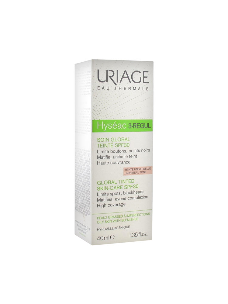 Uriage Hyséac 3-Regul Global Tinted Skin-Care SPF 30 40ml
