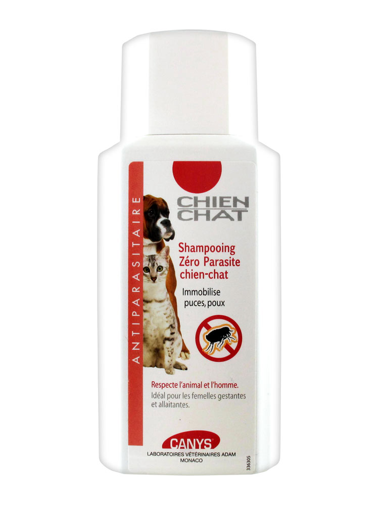 Canys Shampoing Zéro Parasite Chien Chat 200 Ml