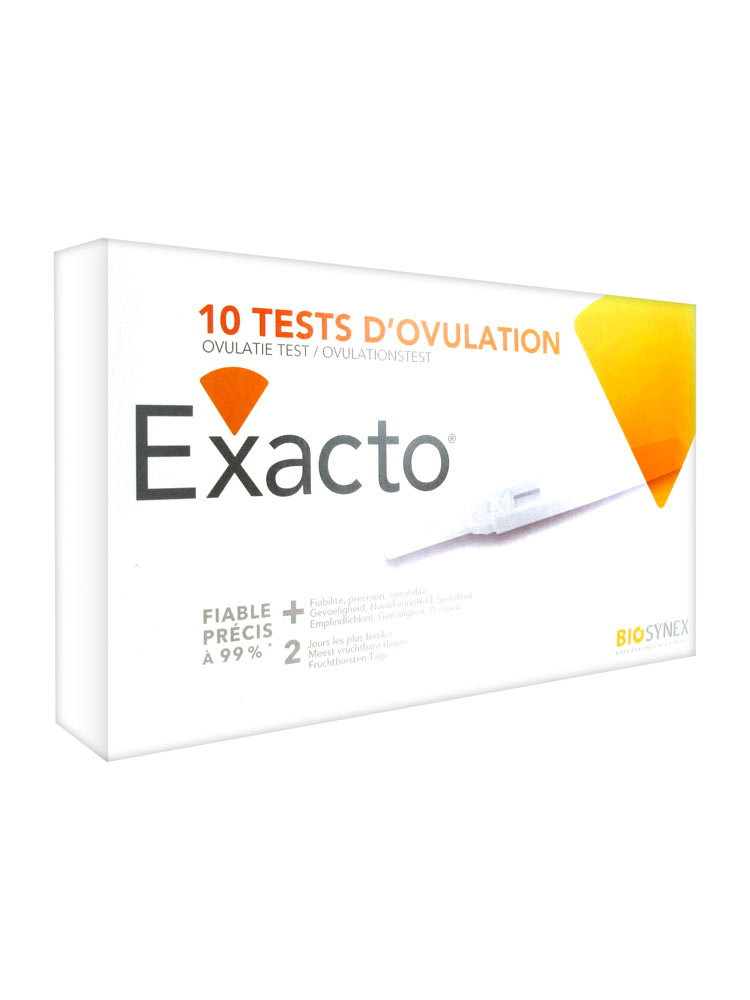 Biosynex Exacto 10 Tests d'Ovulation