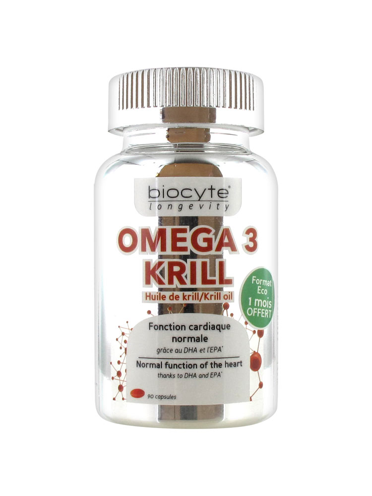 Biocyte Longevity Omega 3 Krill 90 Capsules Buy at Low Price Here