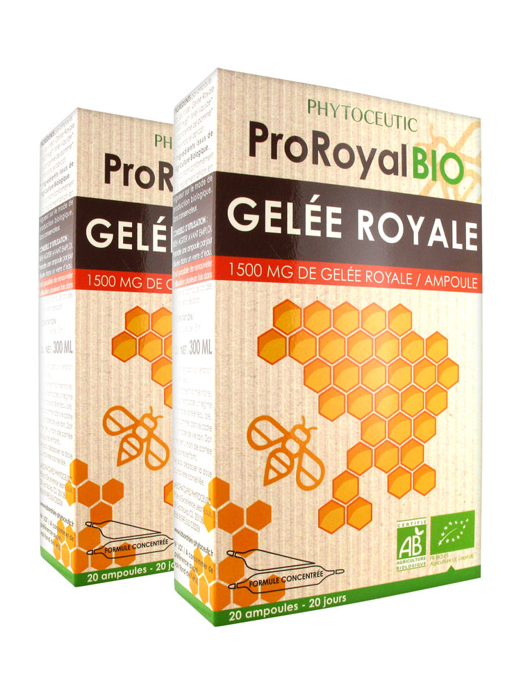 Phytoceutic ProRoyal Bio Royal Jelly 1500 mg 2 x 20 Phials