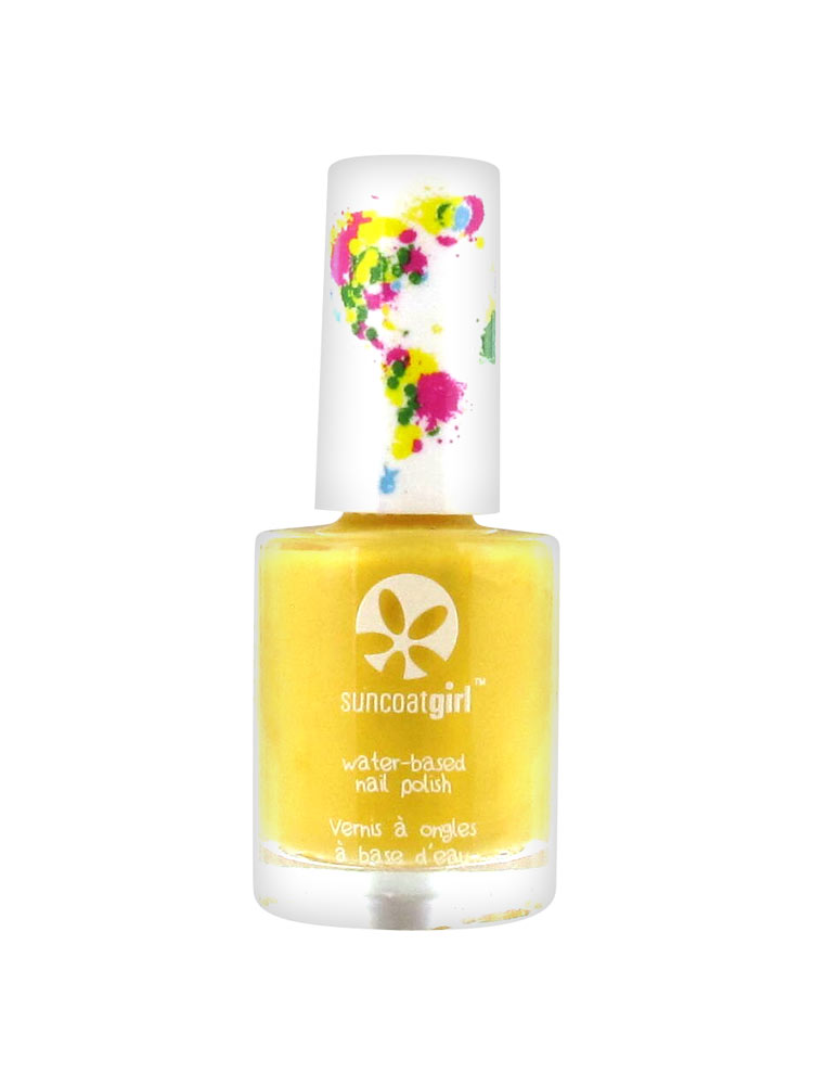 Suncoat Girl Water-Based Nail Polish 9ml - Colour: Sunflower