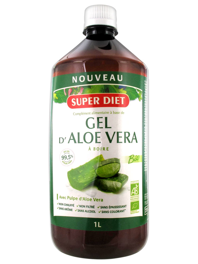 Super Diet Organic Aloe Vera Gel 1L