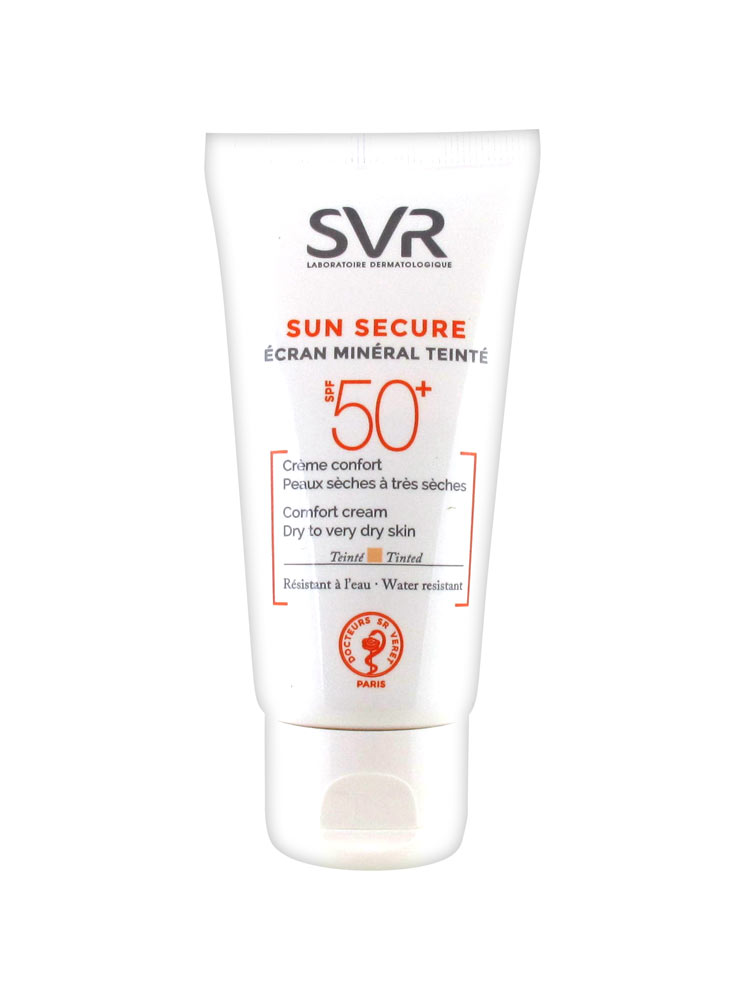 SVR Sun Secure Écran Minéral Teinté Dry to Very Dry Skins 60g