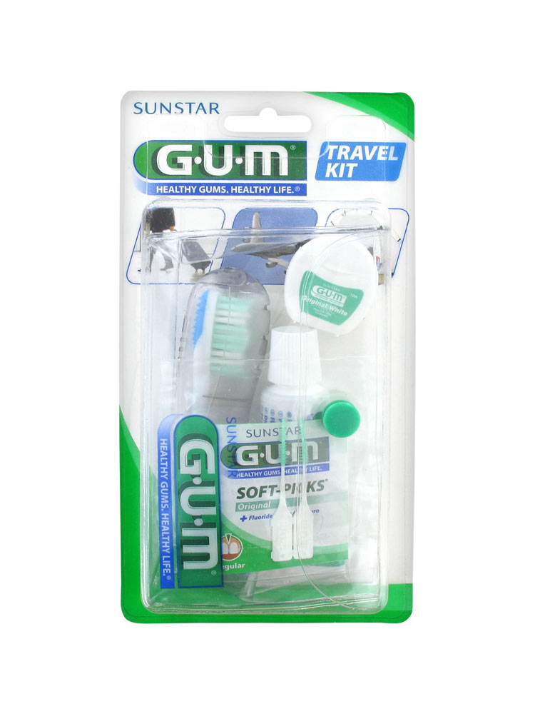 GUM Travel Kit - Colour: Blue