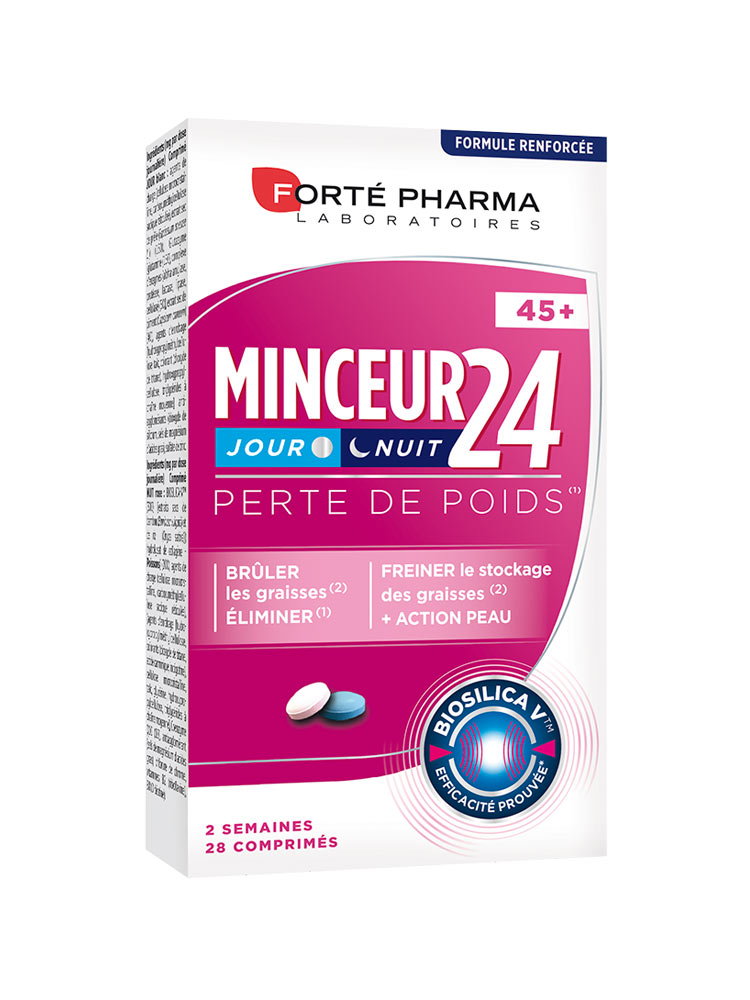 Forté Pharma Minceur 24 45+ Day and Night 28 Tablets