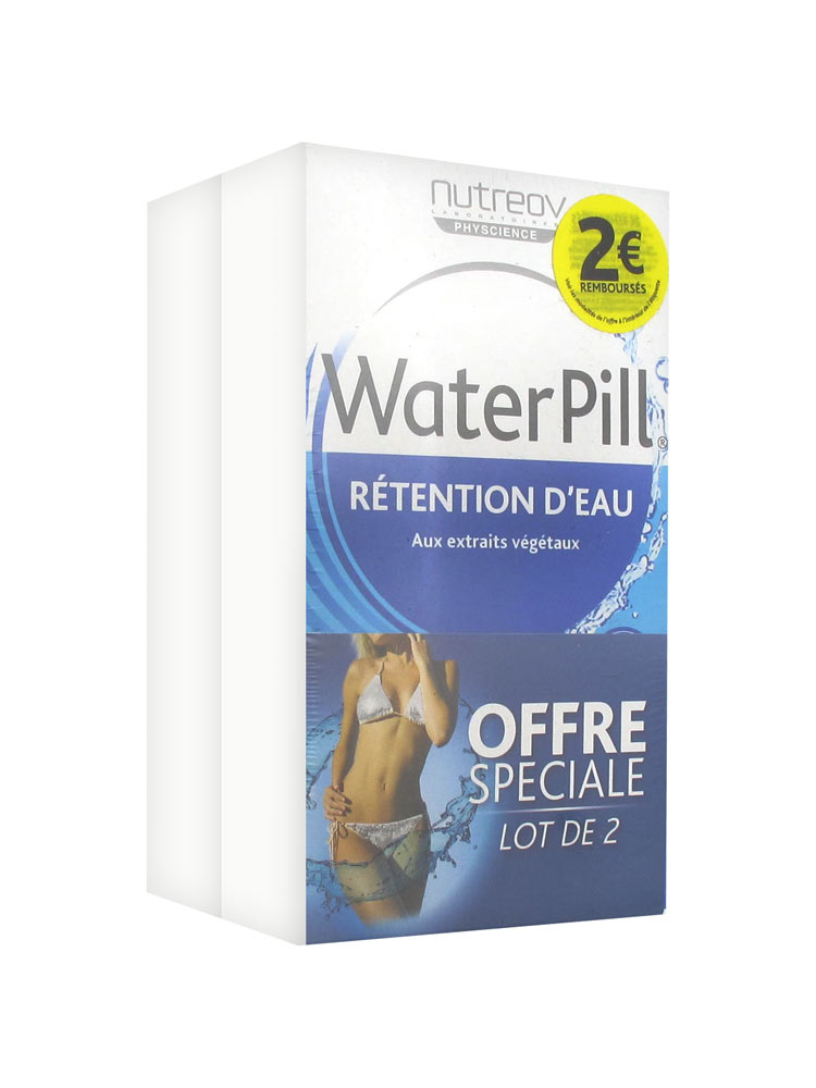 Nutreov Water Pill Retención de Líquidos Lote 2 x 30 Comprimidos