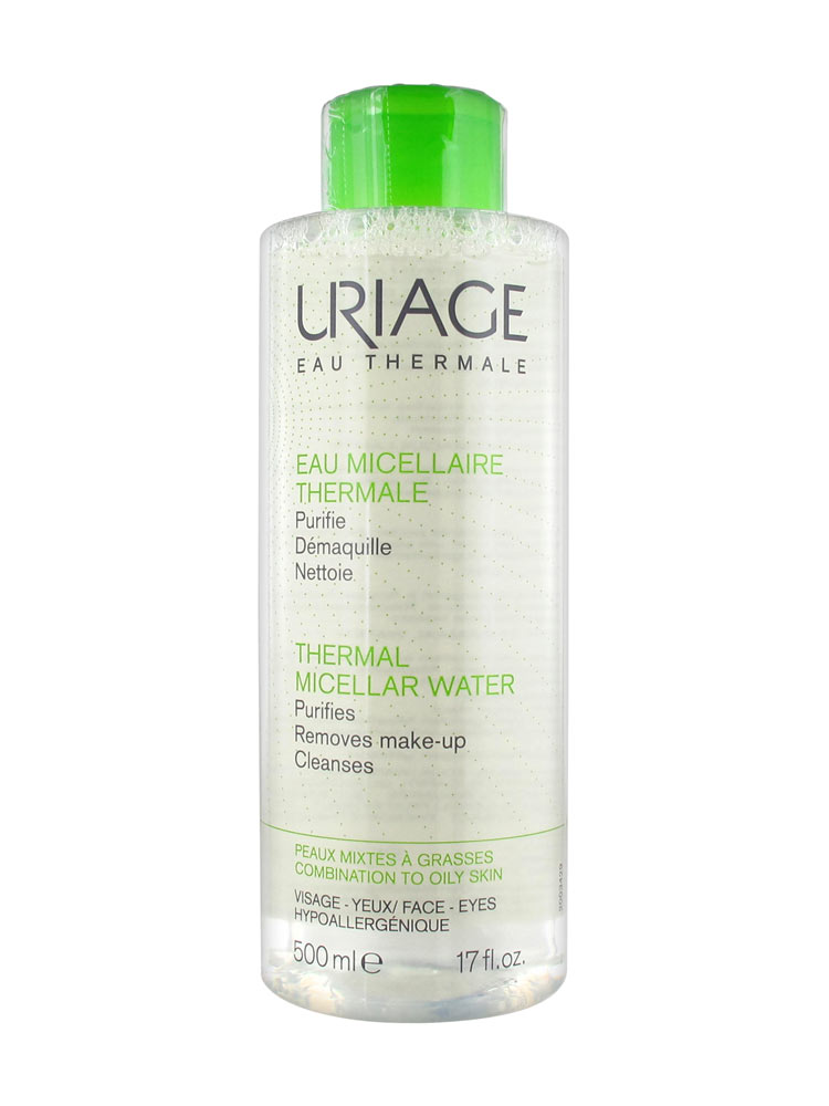 Uriage Eau Micellaire Thermale Peaux Mixtes à Grasses 500 Ml