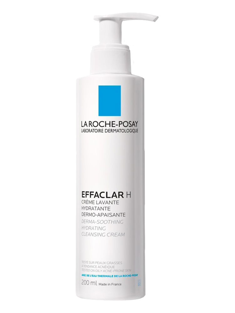 La RochePosay Effaclar H Derma Soothing Hydrating Cleansing Cream 200ml