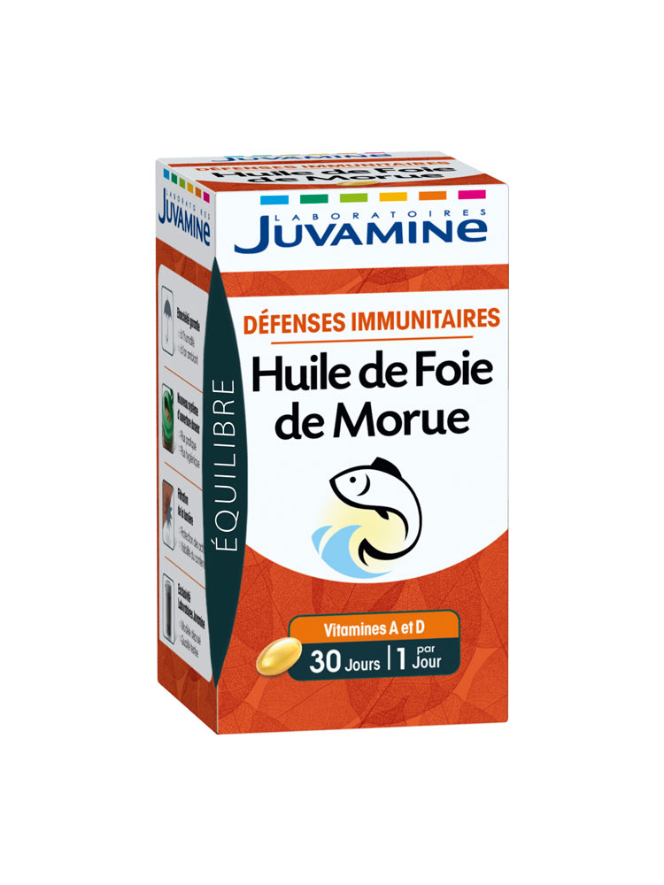 Juvamine Cod Liver Oil 30 GelCaps