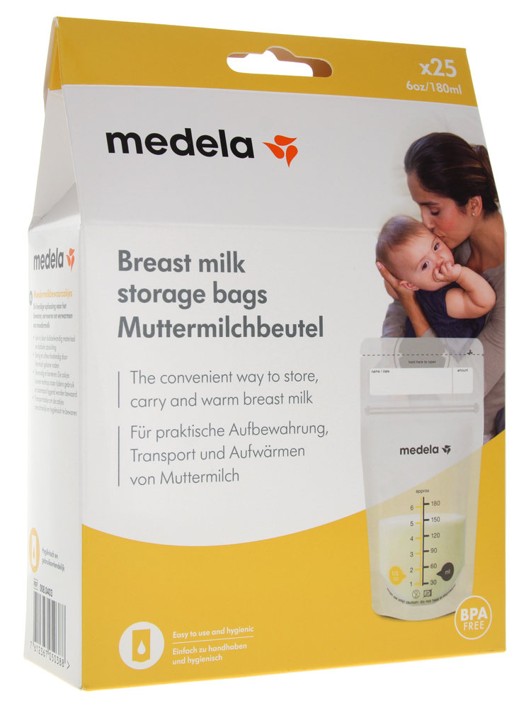 Medela 25 Breast Milk Storage Bags