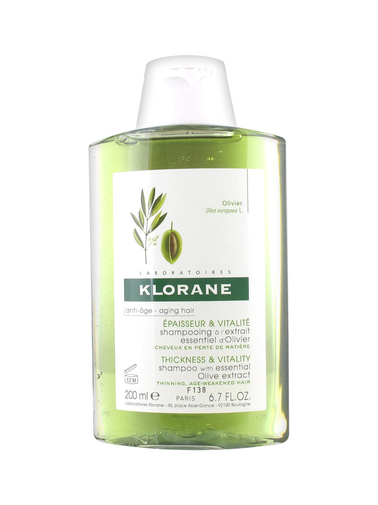 Klorane Shampoo with Essential Olive Extract 200ml