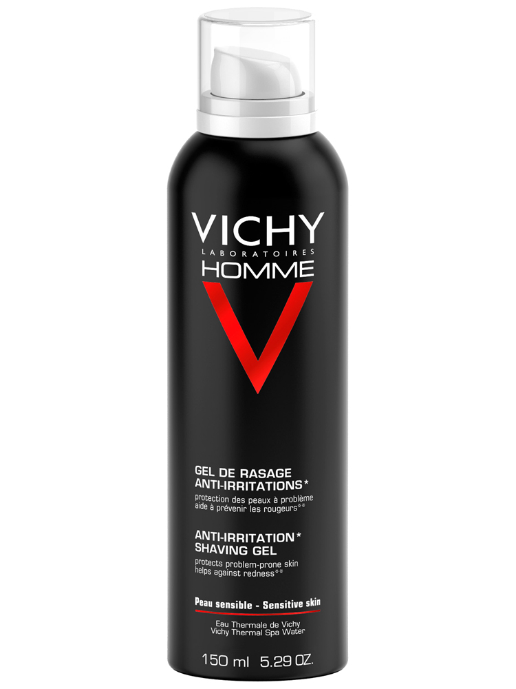 Vichy Homme Purifying Shaving Gel for Sensitive Skin 150ml