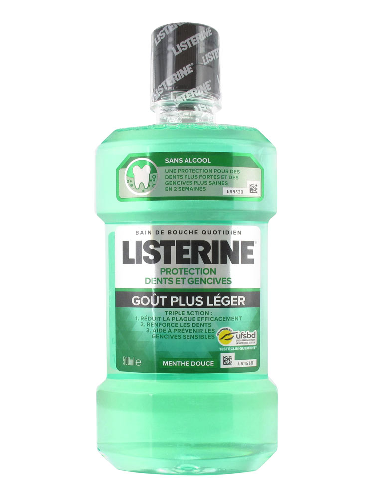 Listerine teeth and gum mouthwash ml