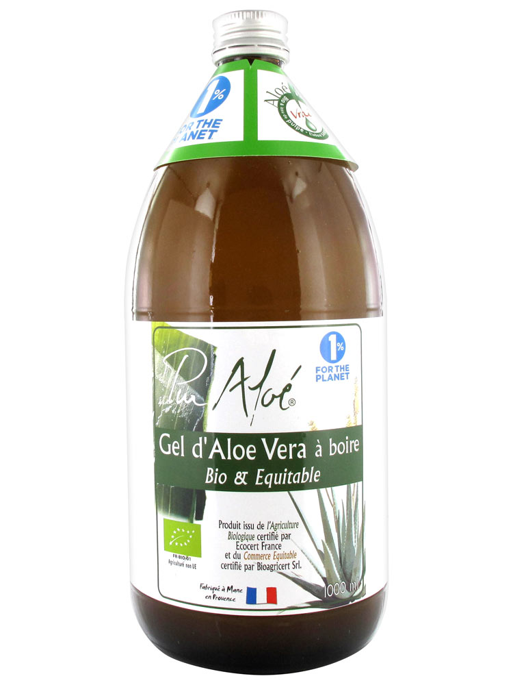 Pur Aloe Organic Drinkable Gel Of Aloe Vera 1000ml