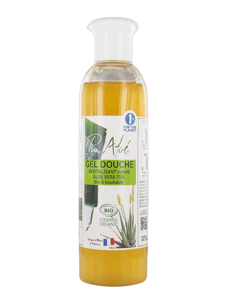 Pur Aloé Organic Shower Gel with Living Aloe Vera 70 250ml