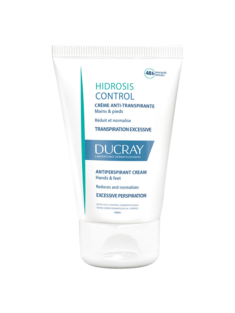 Ducray Hidrosis Control Antiperspirant Cream Hands and Feet 50ml