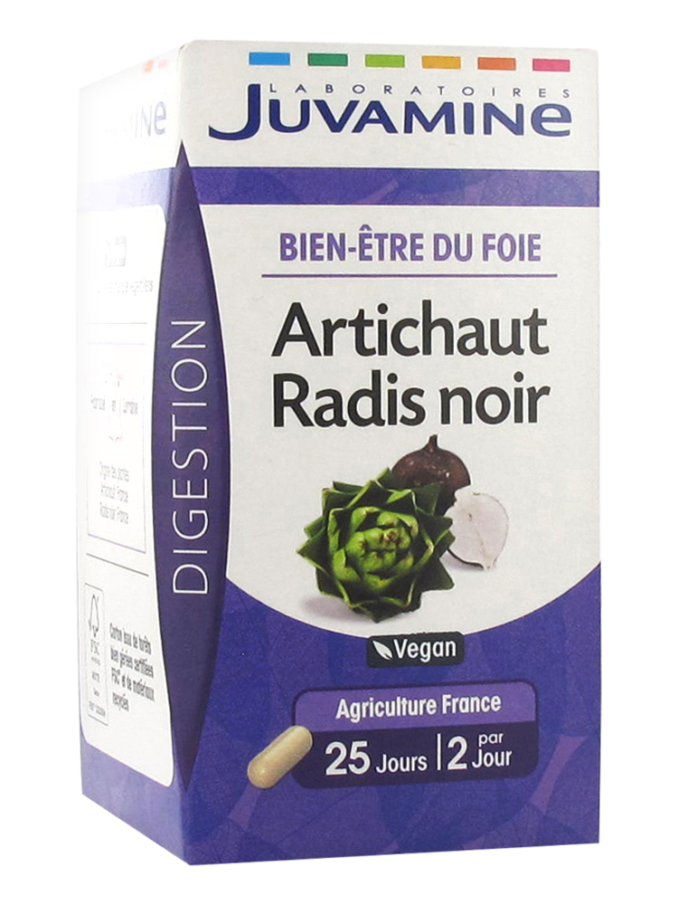 Juvamine Artichaut Radis Noir Avis