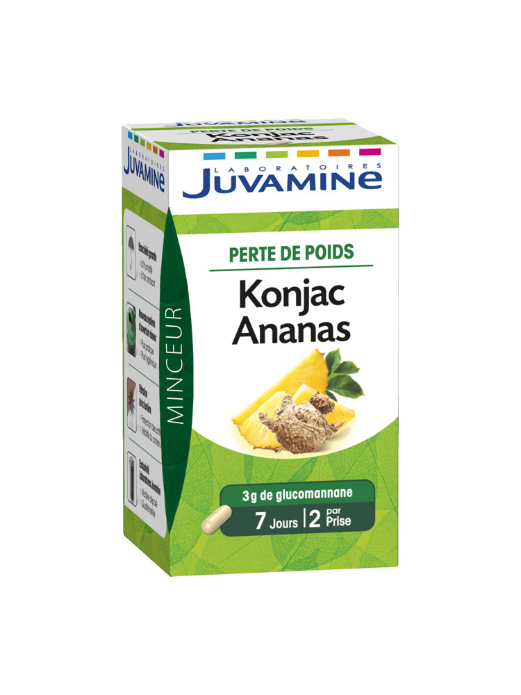 Juvamine Phyto Konjac Ananas 42 Gélules - Acheter à prix Juvamine Phyto Konjac Ananas 42 Gélules - Acheter à prix