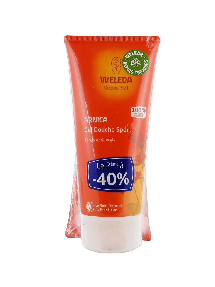 Weleda Sport Shower Gel with Arnica 2 x 200ml