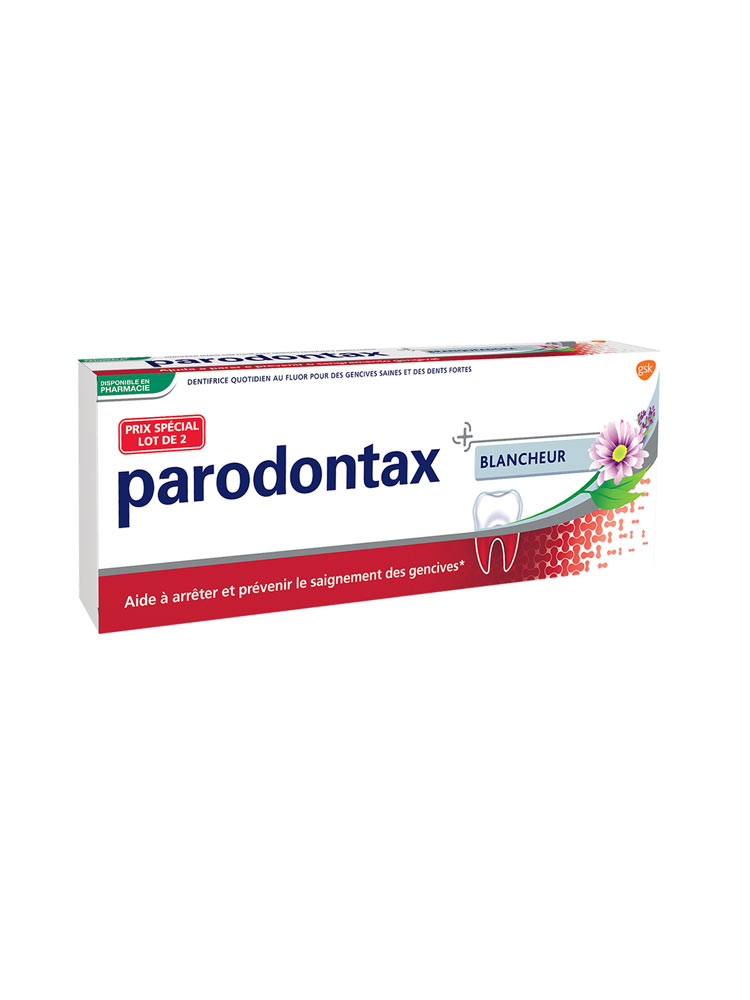 Parodontax Whiteness Fluorine Toothpaste 2 x 75ml