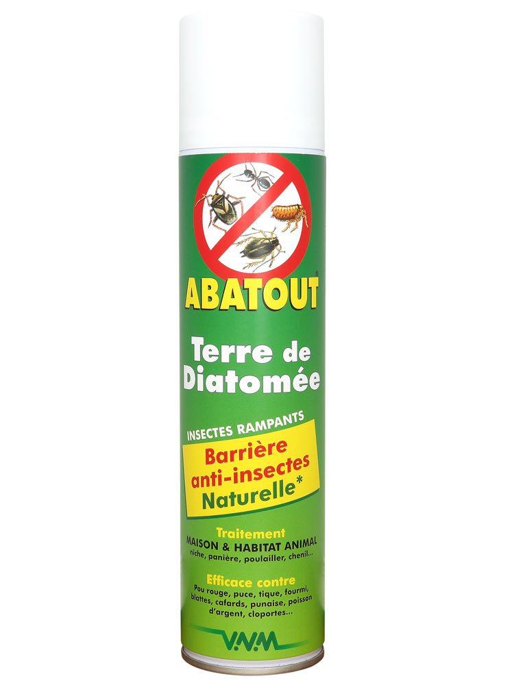 Abatout Terre de Diatomée Insectes Rampants Barrière AntiInsectes