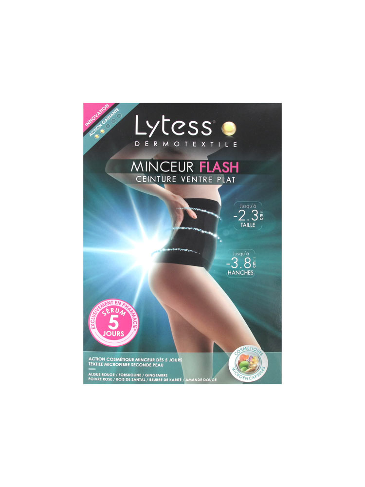 Lytess Dermotextile Flash Slimming Belt Flat Belly Flesh Size S M