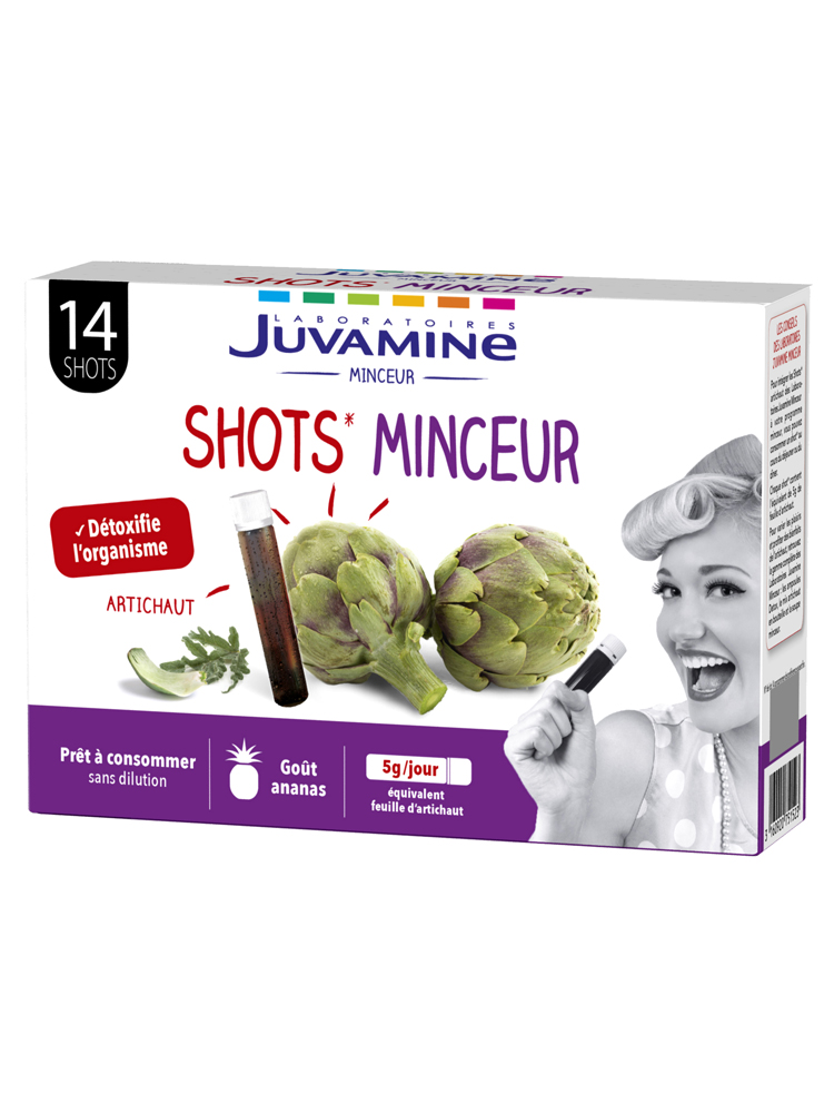 Juvamine Artichaut 14 Shots Minceur Juvamine Artichaut 14 Shots Minceur