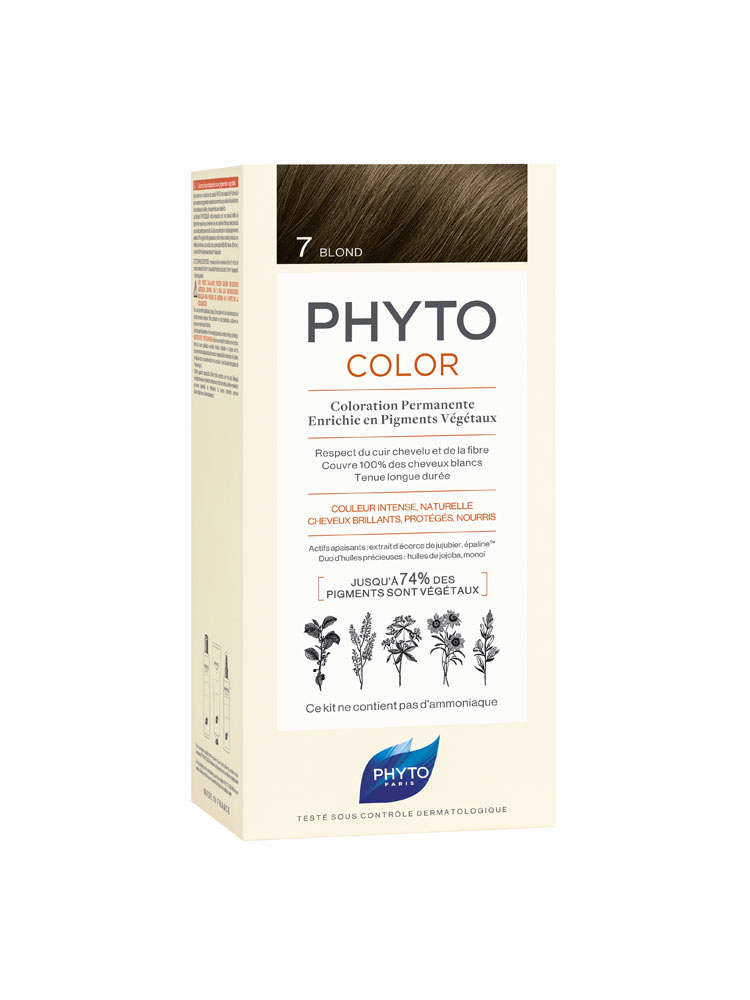 Phyto Phytocolor Permanent Color Hair Colour 7 Blonde