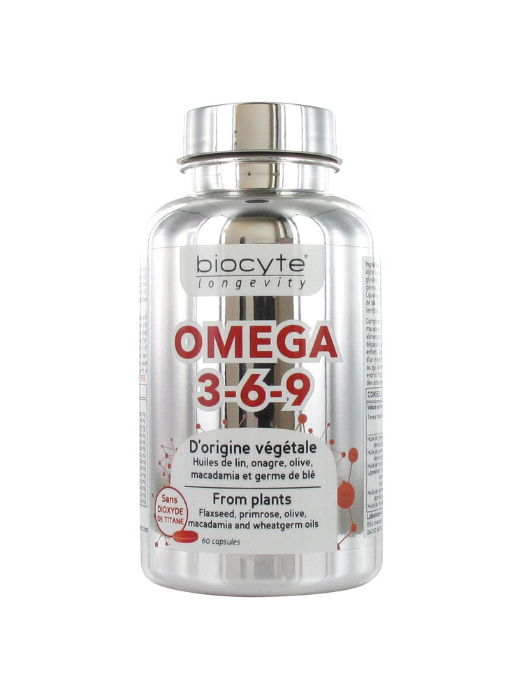 Biocyte Longevity Omega 369 60 Capsules