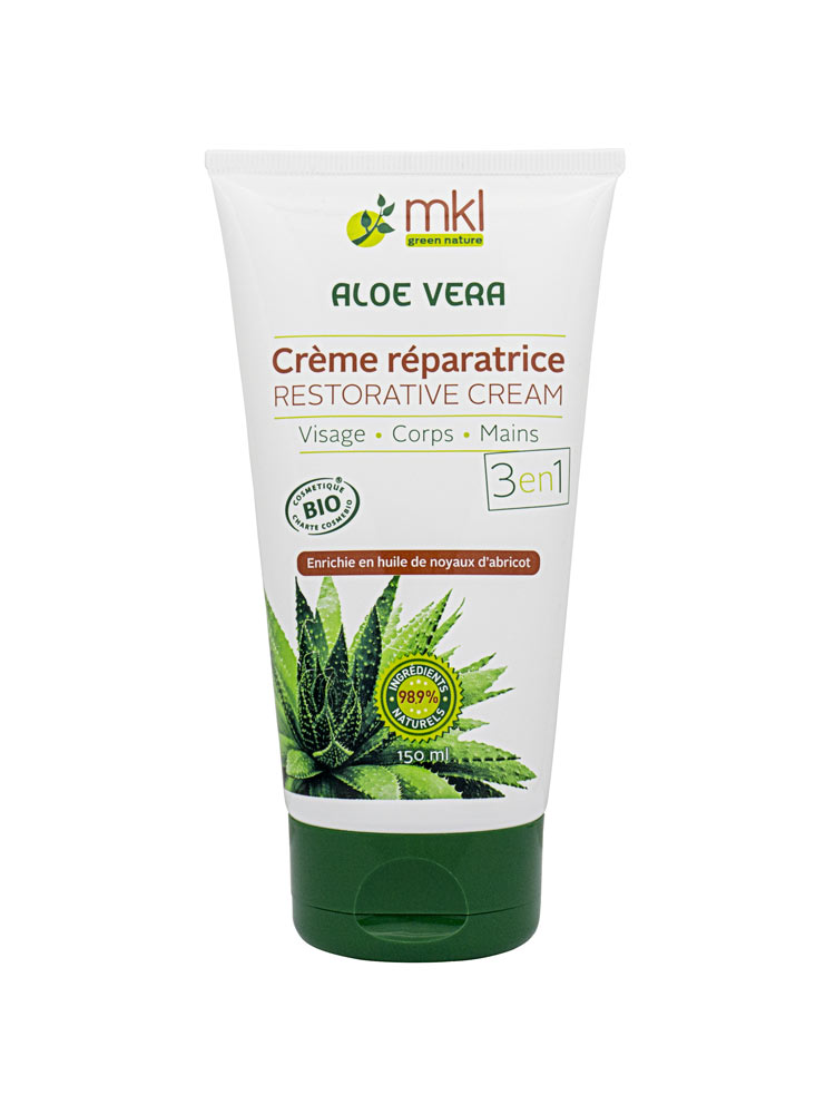 MKL Green Nature Crema Reparadora de Aloe Vera 3 en 1 150 ml