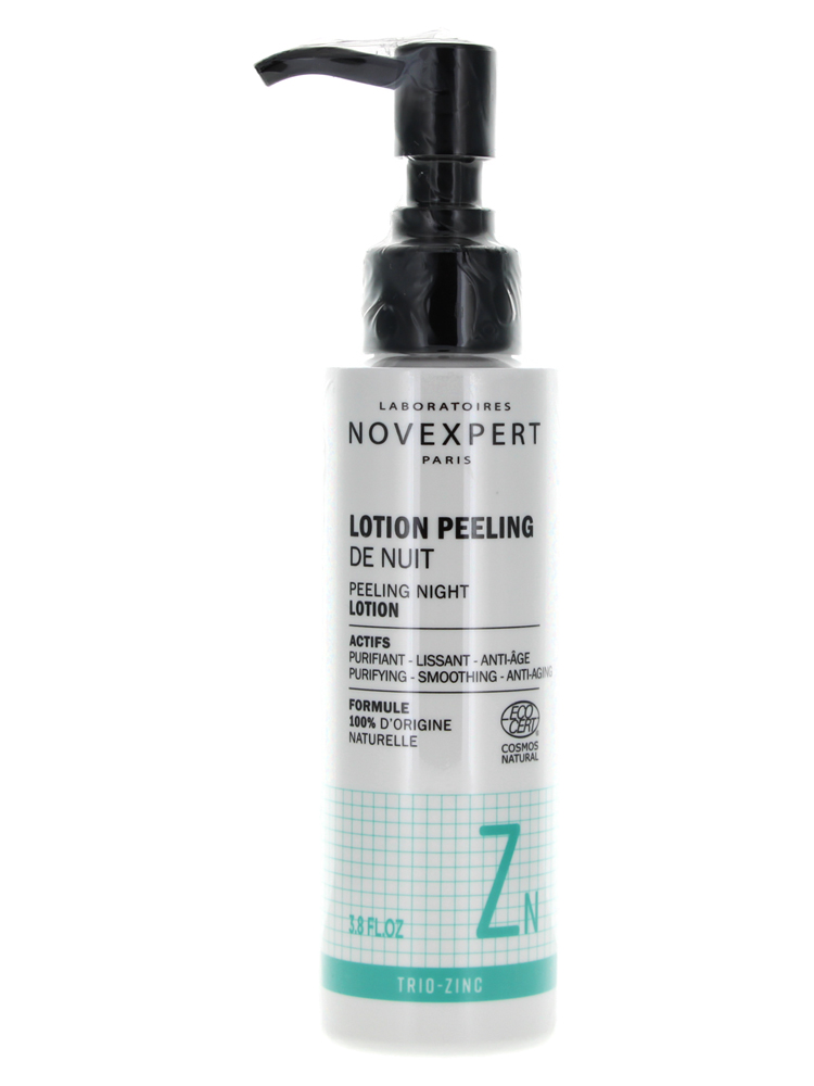 Novexpert Trio Zinc Lotion Peeling De Nuit 115 Ml