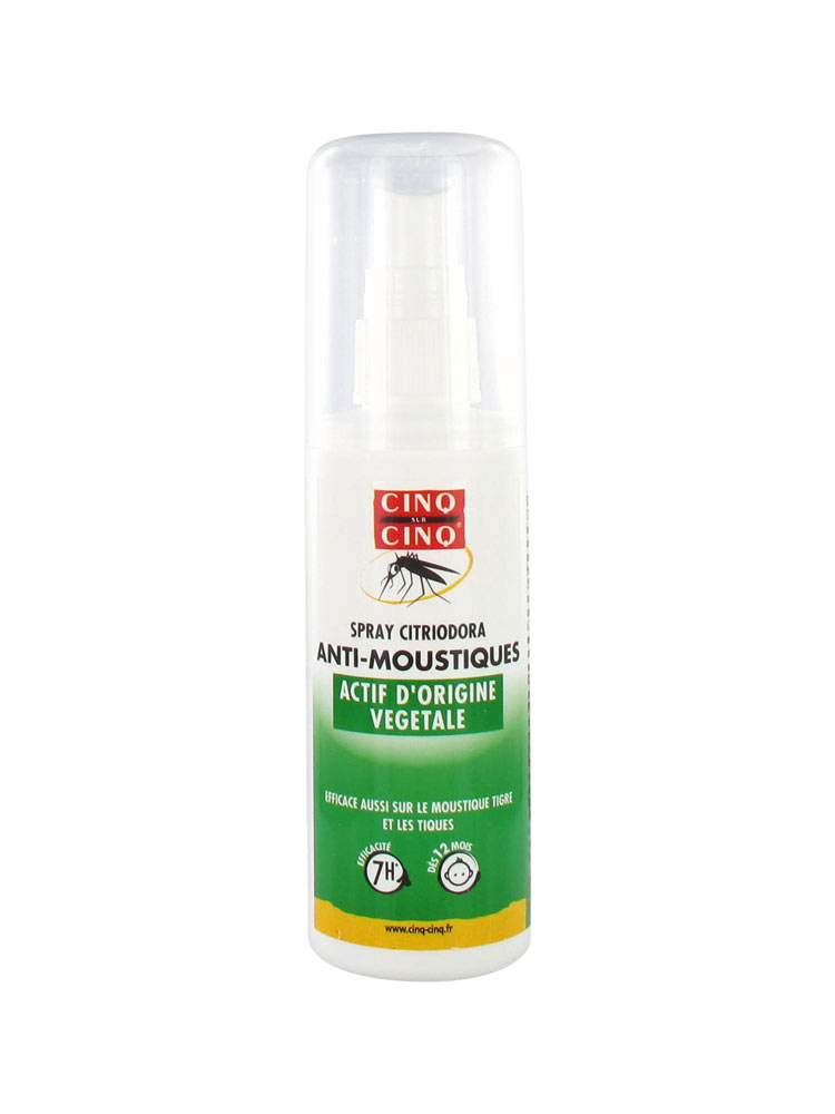 Cinq sur Cinq Natura Spray Anti-Moustiques 100 ml